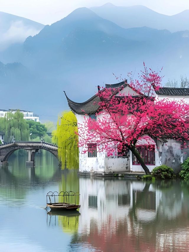 恰逢人間江南春