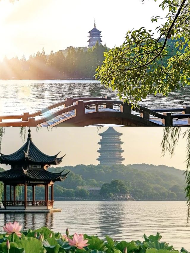 【杭州西湖，美到窒息！】