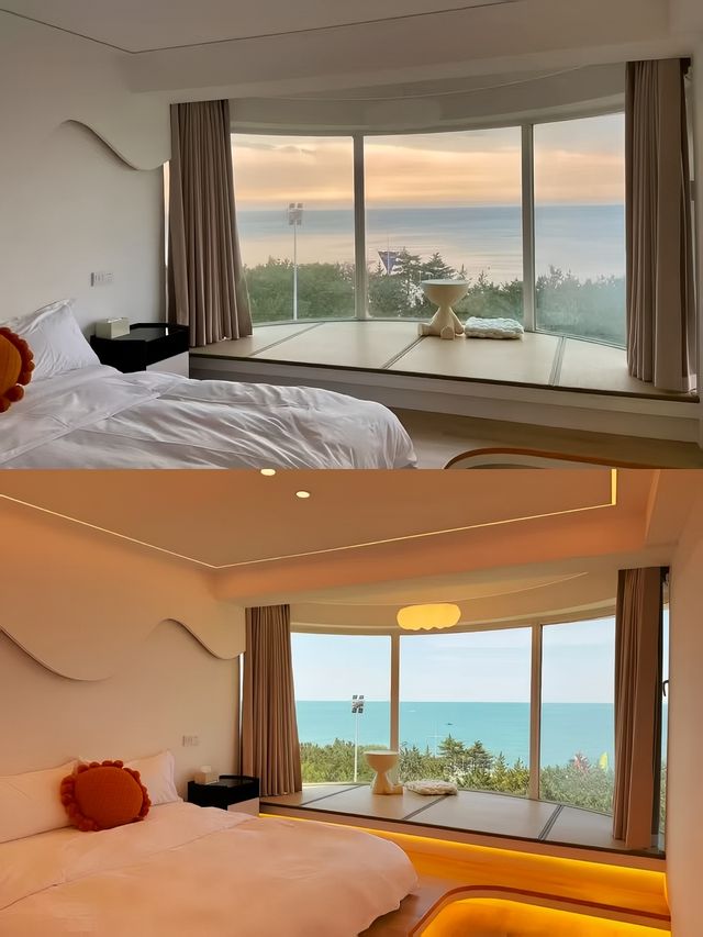 威海！！海水浴場旁！！一海景房！！誰懂啊！！