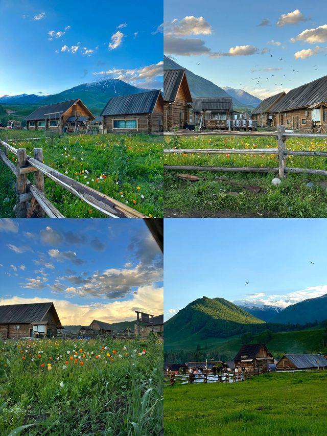 我在新疆上春山找到了比瑞士更美的風景