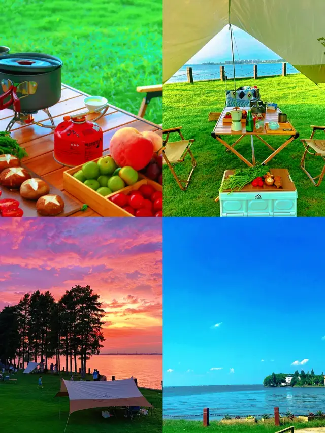 Is this Erhai Lake? No, this is the suburbs of Shanghai