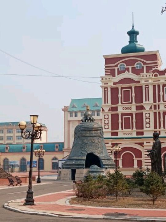 Central Soviet walking street ถ.คนเดินจีนรัสเซีย