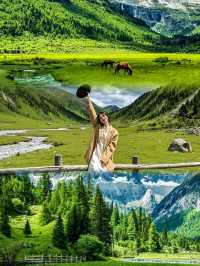 5月的四姑娘山就是封神級的美景
