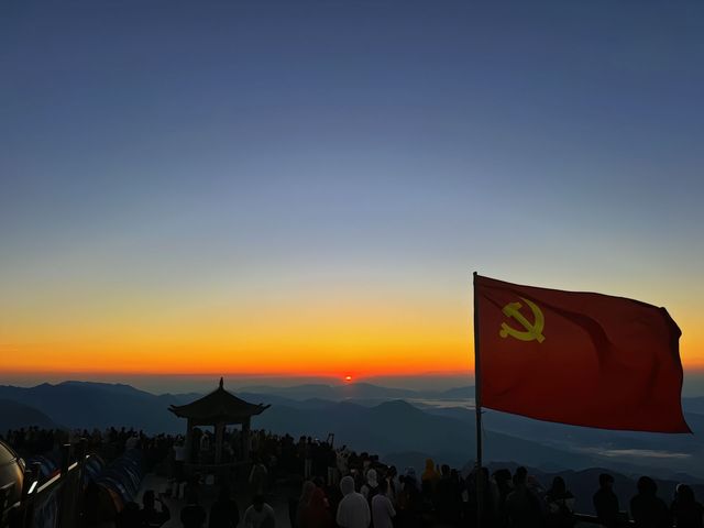人生建議，夏天一定要去一趟武功山