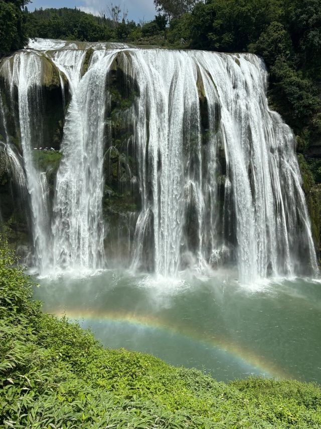 6.16黃果樹瀑布暴走實錄！幸運爆棚撞見彩虹！