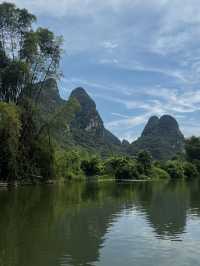 Yulong River Bamboo rafting from Jima Wharf