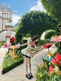 花園城堡的漫步時光
