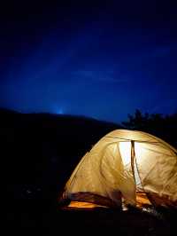 龍溪水庫邂逅一場盛大的寂靜輝煌，夜宿大雷山與星海共眠