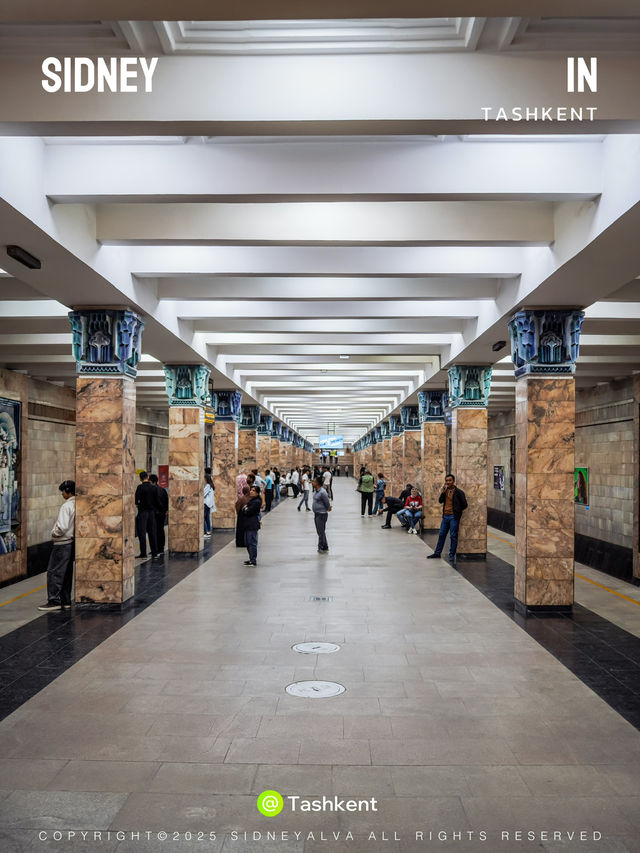 蘇聯美學的延續 | 塔什乾地鐵站巡禮