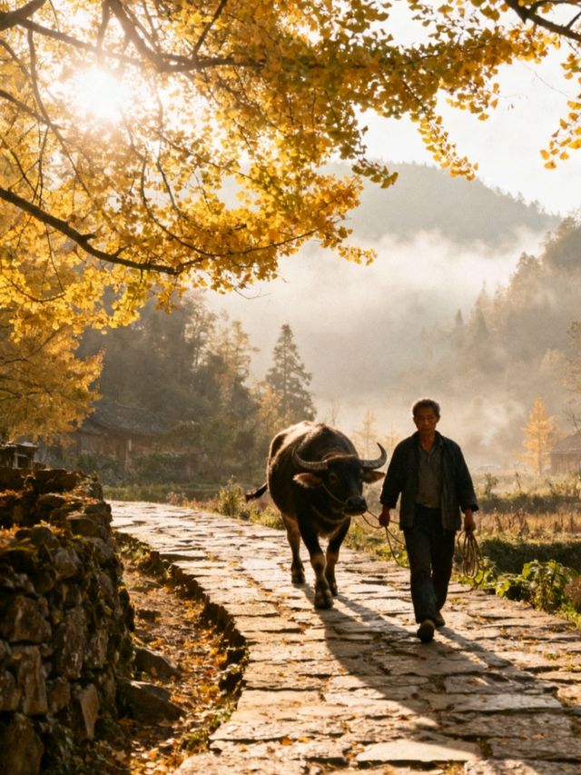 探秘11月貴州妥樂村：世界古銀杏之鄉的金色靜美