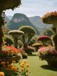 花都馬嶺觀花植物園!撸鹿看孔雀超快樂