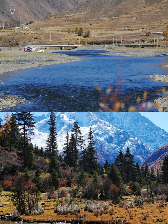 川西小眾環線贏麻了！景美不塞車還能看雙雪山日照金山