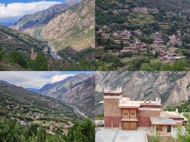 十月，在道孚至丹巴的路上，收集奇觀與色彩