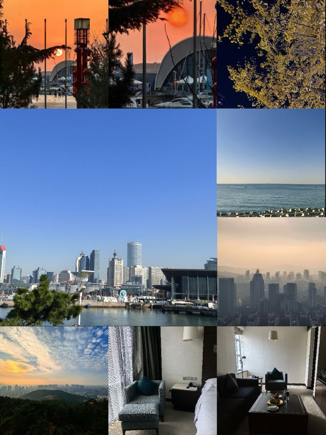 青島浪漫:洲際躺平+奧帆日出+爬山 青島浪漫:洲際躺平+奧帆日出+爬山