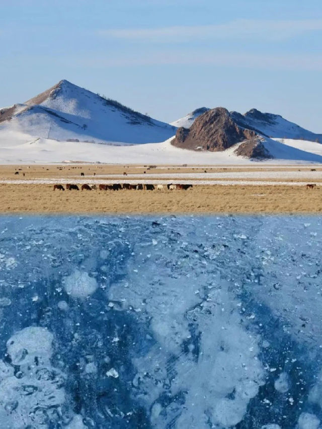 烏蘭布統雪原絕了人少景美的冬日童話世界！
