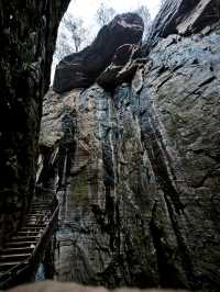 闖入億萬年前的天然畫廊河南龍潭大峽谷