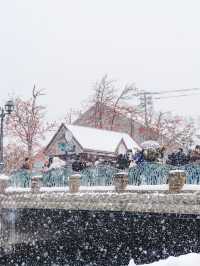 冬日小樽的浪漫物語雪與運河的日與夜