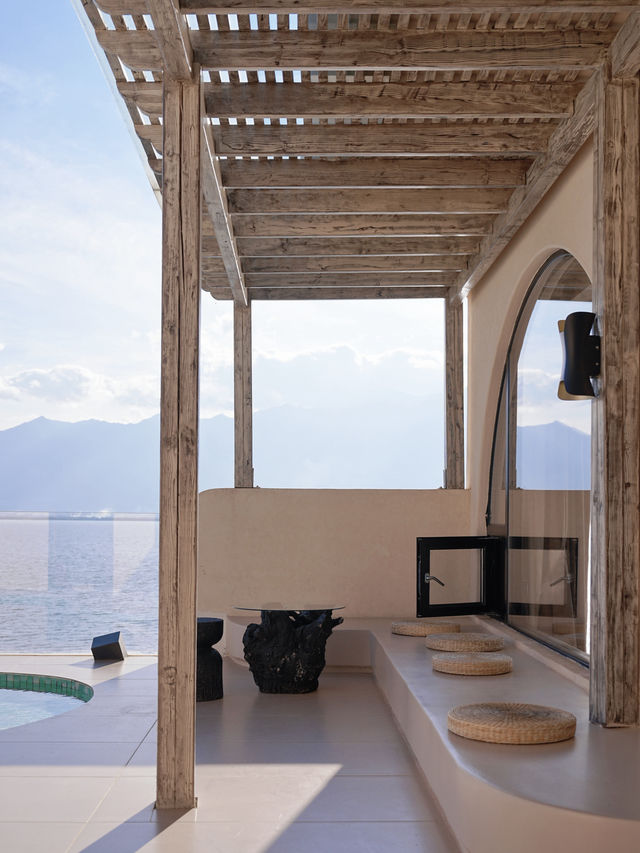 為了這個大露台，住到了這間270度海景房！