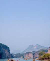 郴州翠江|在丹霞秘境裡划竹筏才是正經事