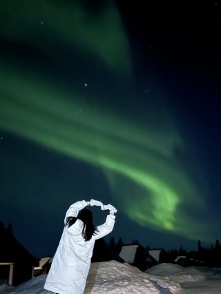 エピックなオーロラ体験、フィンランド・レヴィで！