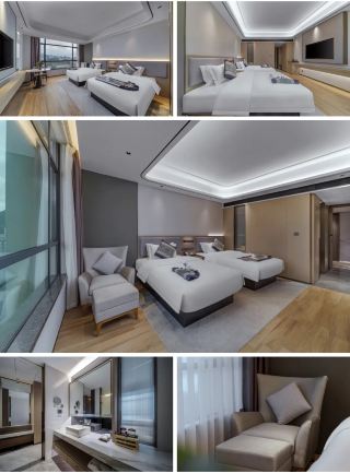 A hidden luxury hotel next to Xiaoqikong, where modern simplicity meets Tusi style