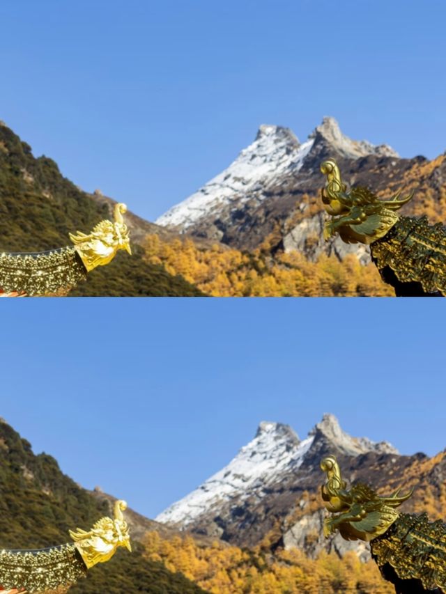 稻城亞丁|沖古寺和神秘的經幡森林 稻城亞丁|沖古寺和神秘的經幡森林