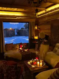 為什麼說冬季來禾木,小木屋住兩晚才能玩好