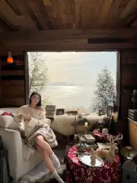 珠海下雪了在海邊拍一組冬日情書