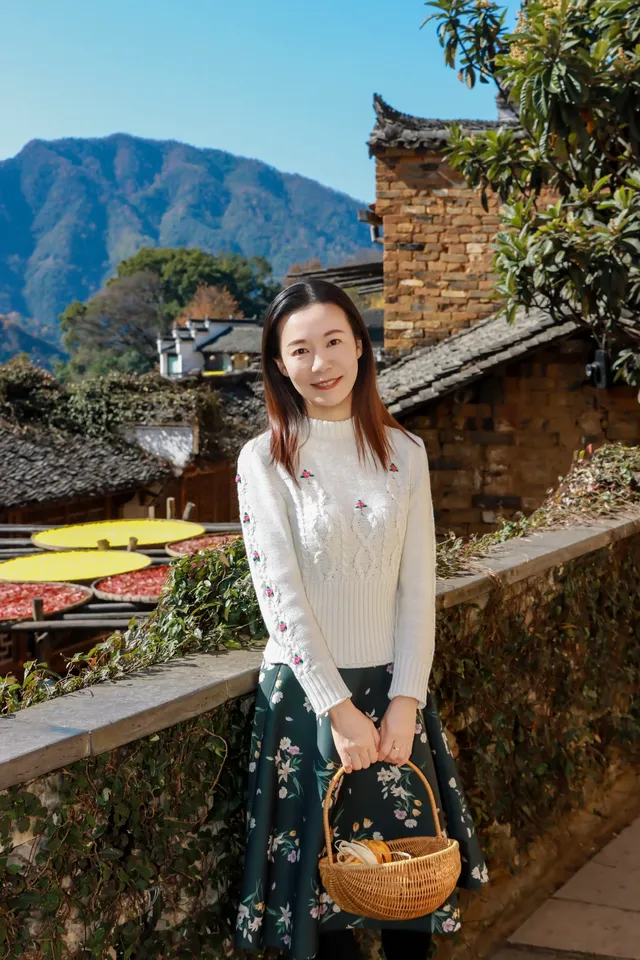 12月的婺源篁嶺曬秋，太陽是最好的濾鏡