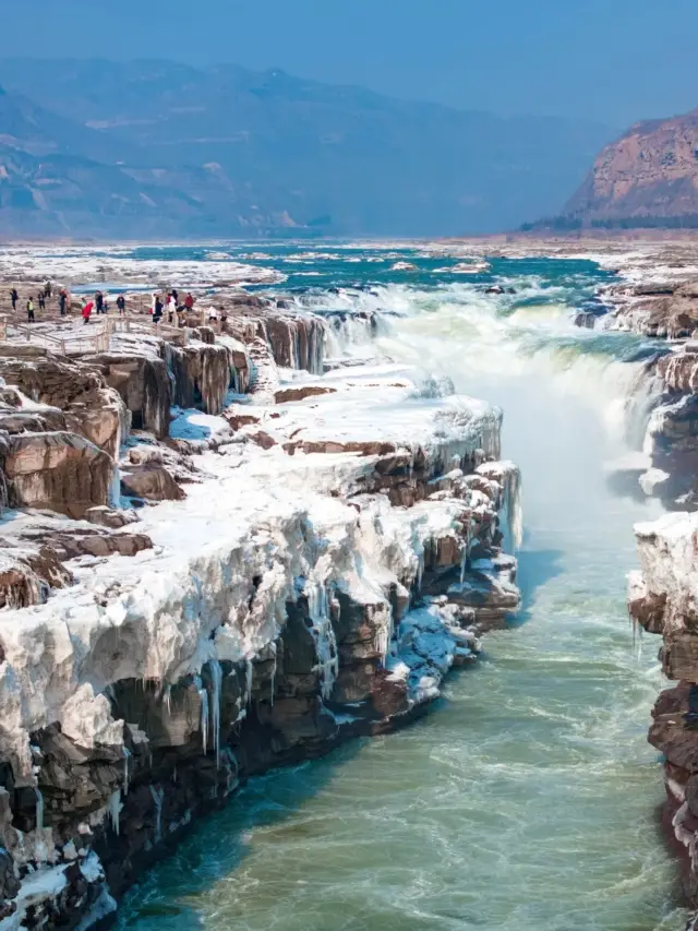 Free Icefall Viewing at Hukou Waterfall 1 Hour from Xi'an (With Guide) 