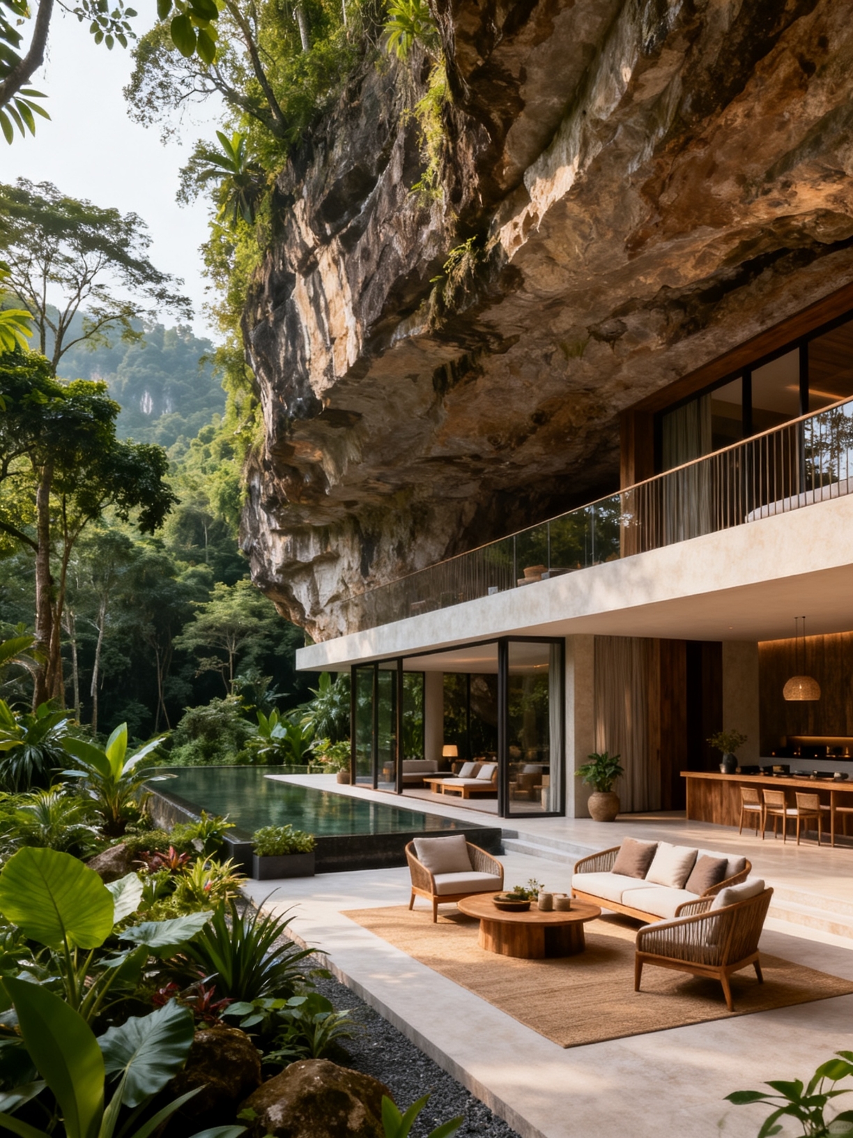 Saya menginap di sebuah hotel tepi danau di Nanning, yang berjarak cukup dekat dengan Gunung Qingxiu dengan berjalan kaki.