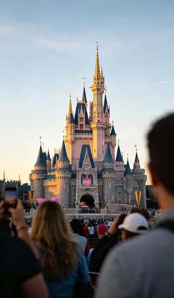 ウォルト・ディズニー・ワールドには本当に魔法がある、城の花火は
