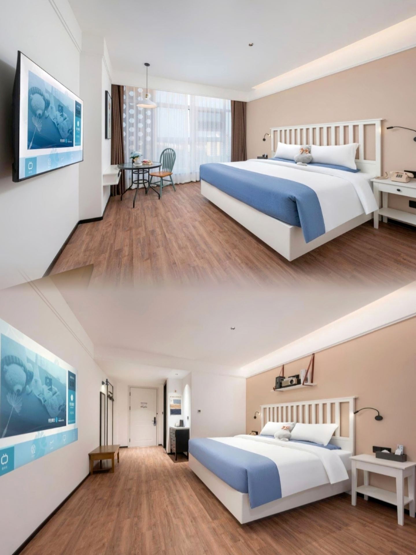 Dongying Value Accommodation: Ginza Jingxiu Hotel | Smart cinema room is perfect for binge-watching