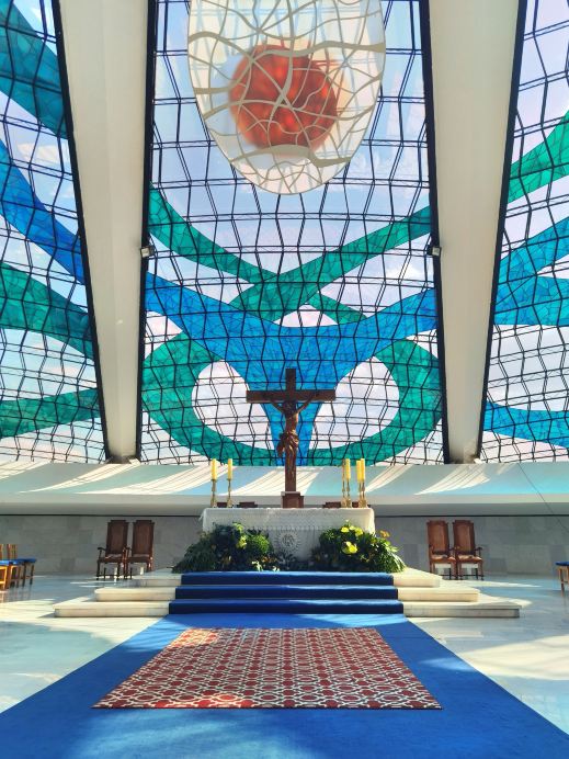 Cathedral of Brasília | Like a crown blooming on the earth, it's highly futuristic!
