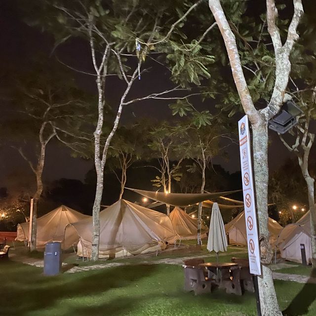 Luxury glamping at Putrajaya