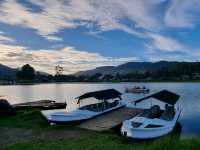 Boat Paddling on beautiful Lake Gregory 🇱🇰 