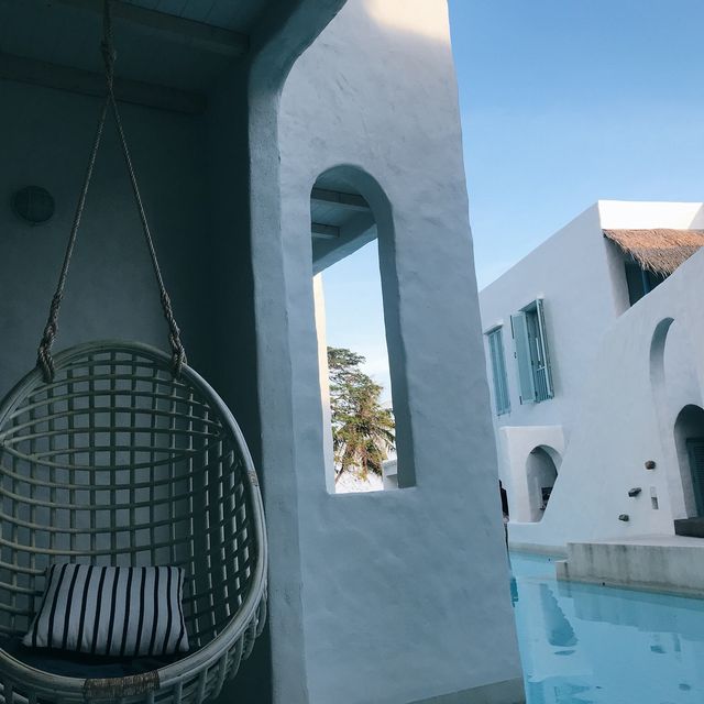 泰靚啦！華欣走走～絕美的希臘風渡假酒店Resort De Paskani