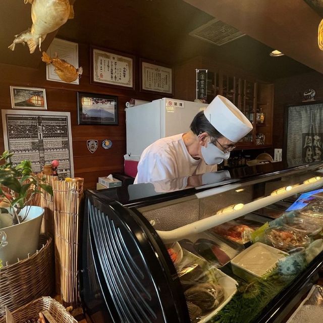 Authentic Sushi Delight near Mt. Fuji