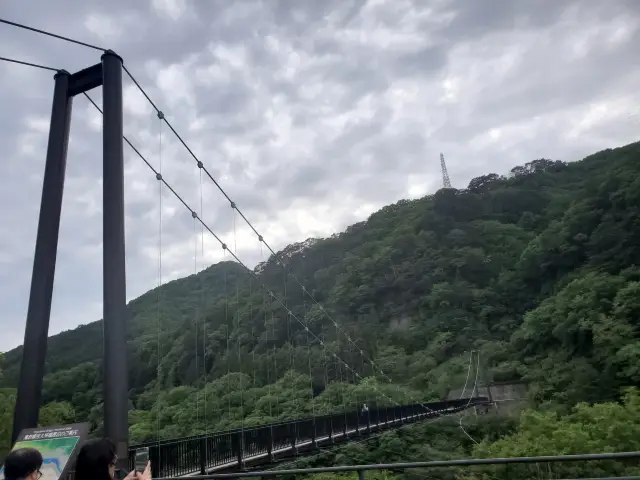 日本栃木縣曰光市 @ 鬼怒川溫泉，鬼怒楯岩大吊橋 