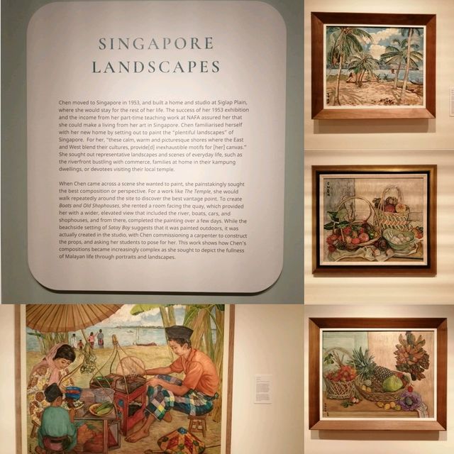 Artistic National Gallery Singapore