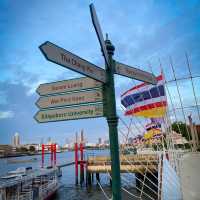 นั่งเรือข้ามฟาก 5 บาท วัดโพธิ์xวัดอรุณ