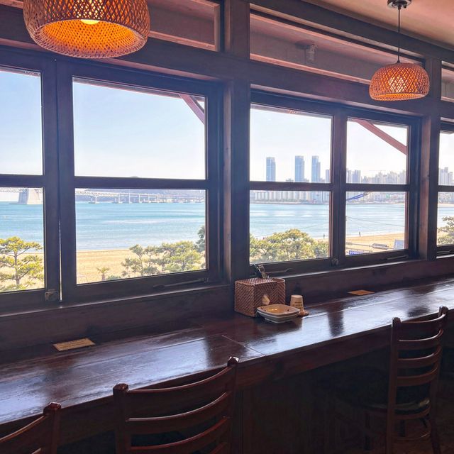 【韓国旅行】釜山の✨海を眺めながら食べる✨絶品グルメ