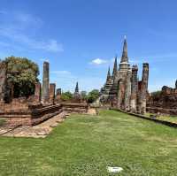 My summer trip to Ayutthaya, Thailand