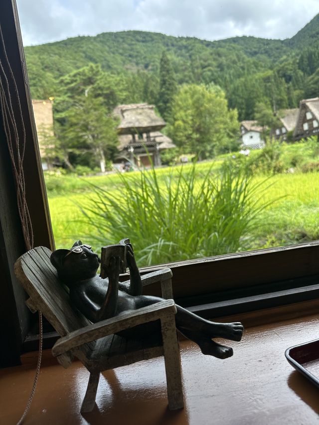 白川鄉 ｜合掌村中的特色咖啡店☕️