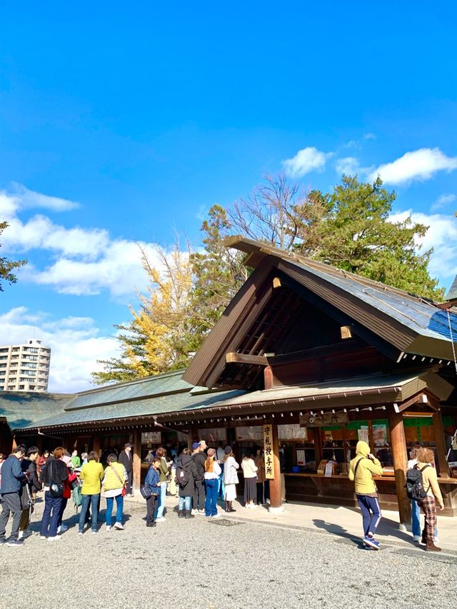 北海道　北海道観光　札幌の旅　北海道神宮の紅葉が見頃！
