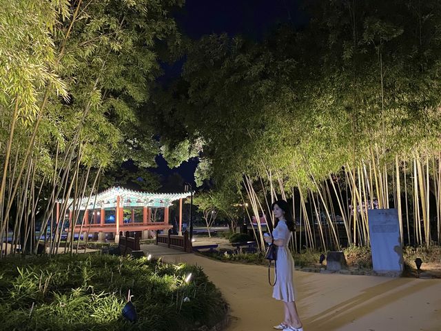 남원여행 갔다면 꼭‼️봐야하는 광한루 야간개장💫