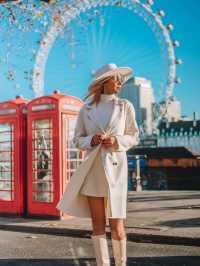 My fave spot to watch the London Eye! 🇬🇧 