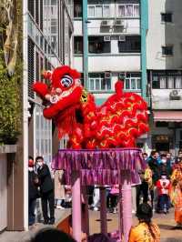 新年必備的精彩醒獅表演