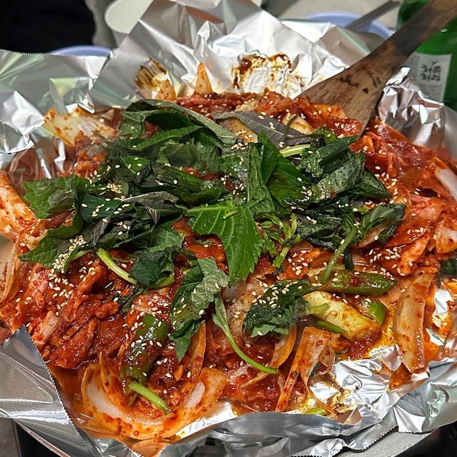 인천 서구 당하동. 포장마차 술집. 완정포차