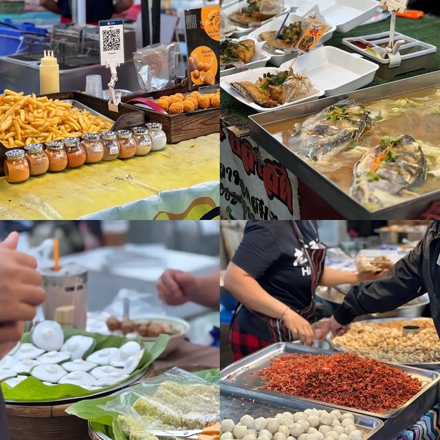 ไปไหนดี? ตลาดนัดมีโชคพลาซ่า‼️ สายกินห้ามพลาด😋🥘💥
